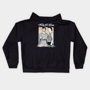 Vintage-Style 80s Faded Tears For Fears Design Kids Hoodie